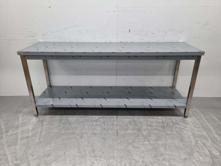 RVS Werktafel Tafel Premium-line 200 x 60 x 85 cm Horeca, Zakelijke goederen, Horeca | Meubilair en Inrichting, Ophalen of Verzenden