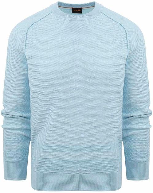 BOSS Pullover Apok Lichtblauw maat Maat 52/54 (L) Heren, Kleding | Heren, Truien en Vesten, Nieuw, Maat 52/54 (L), Verzenden