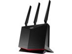 ASUS 4G-AC86U - Draadloze Router - Dual-band - Zwart, Computers en Software, Routers en Modems, Verzenden, Zo goed als nieuw