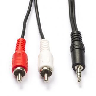Tulp naar jack 3.5 mm kabel | Nedis | 3 meter (Stereo), TV, Hi-fi & Vidéo, Câbles audio & Câbles de télévision, Envoi