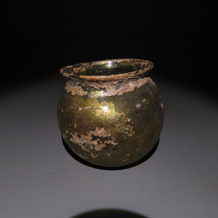 Romain antique Verre Fusée. Ier-IIIe siècle après J.-C., Verzamelen, Mineralen en Fossielen
