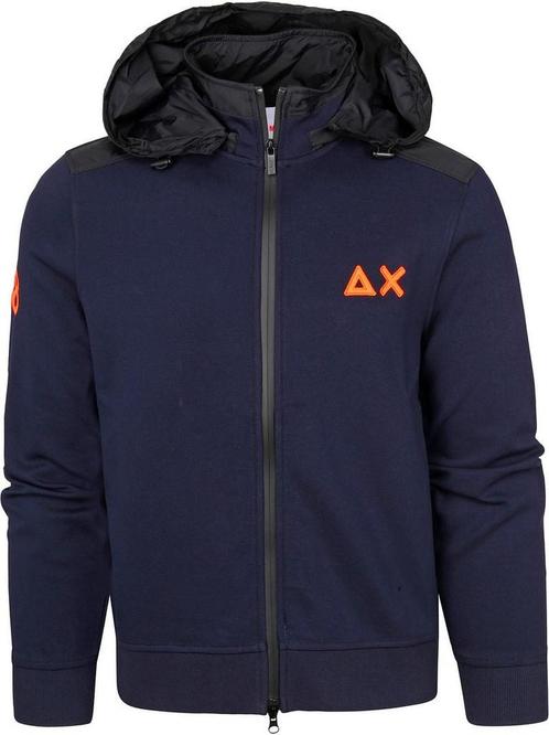Sun68 Navy Vest maat Maat 48/50 (M) Heren, Kleding | Heren, Truien en Vesten, Blauw, Nieuw, Maat 48/50 (M), Verzenden