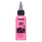 Moon Glow Glow in the Dark Fabric Paint Pink 30ml, Nieuw, Verzenden