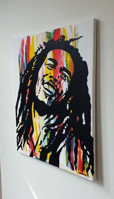 Liesens - Bob Marley, Antiek en Kunst, Kunst | Schilderijen | Modern