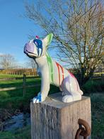 Statue, sitting French bulldog artistically finished
