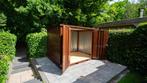 Tuin schuur met houtlook bij Zelfbouwcontainer! OP=OP, Tuin en Terras, Nieuw