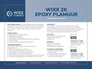 Wixx 2K Epoxy Plamuur beschikbaar voor biedingen