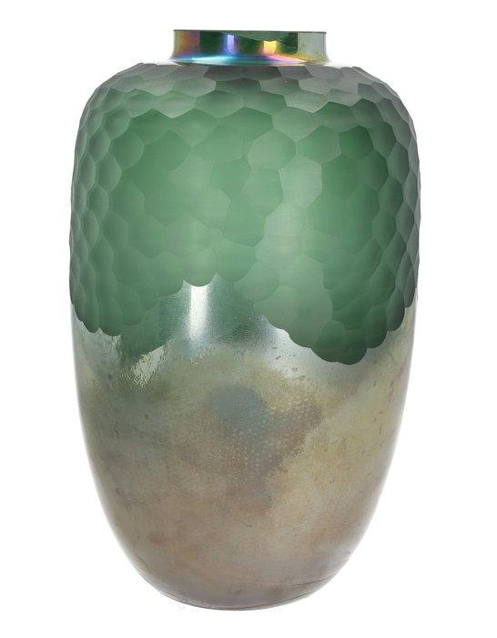 Vaas - Glas - Luxury cut Vase, Antiek en Kunst, Kunst | Designobjecten