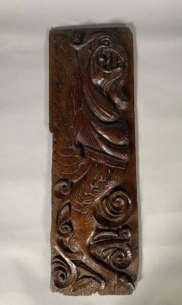 sculptuur, panneau en bas relief XVIIème siècle - 70 cm -