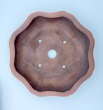 Pot à bonsaï japonais – Tokoname Yamaaki – forme lotus à 10, Antiek en Kunst