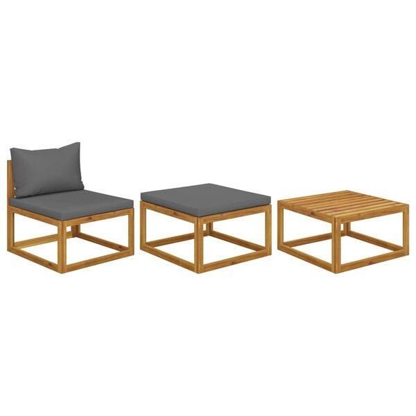 Tuinset Acaciahout | OP=OP! Lounge comfort voor weinig, Tuin en Terras, Tuinsets en Loungesets, Nieuw, Hardhout, Tuinset, Verzenden