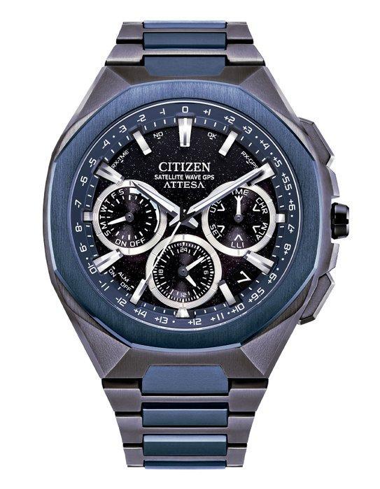 Citizen - Collezione Attesa Spaceship F950 Satellite Wave, Handtassen en Accessoires, Horloges | Heren