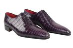 RRP 6500€ STEFANO RICCI – Rare Purple Polished Alligator, Kleding | Heren, Schoenen, Nieuw