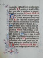 Anoniem - [Nederlands] Manuscript sheet from a Book of Hours, Nieuw