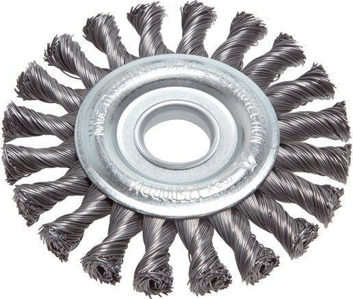 Brosse ronde en acier tressé 115X12 mm Trou de, Doe-het-zelf en Bouw, Ventilatie en Afzuiging, Verzenden