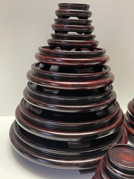 Onderzetter (19) - Hout - Plant Stand Piëdestal, Antiek en Kunst, Antiek | Overige Antiek