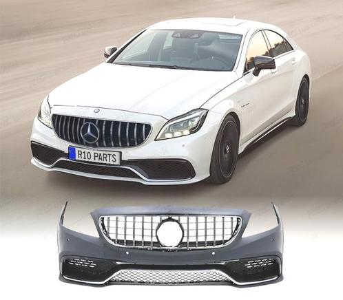 PARE-CHOCS AVANT MERCEDES CLASSE CLS W218 15-17 LOOK AMG PDC, Auto-onderdelen, Carrosserie, Verzenden
