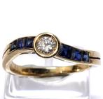 Ring - 18 karaat Geel goud -  0.90ct. tw. Diamant, Nieuw