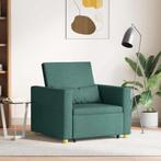 vidaXL Uittrekbare slaapbank eenpersoons Donkergroen 90 x, Verzenden, Nieuw