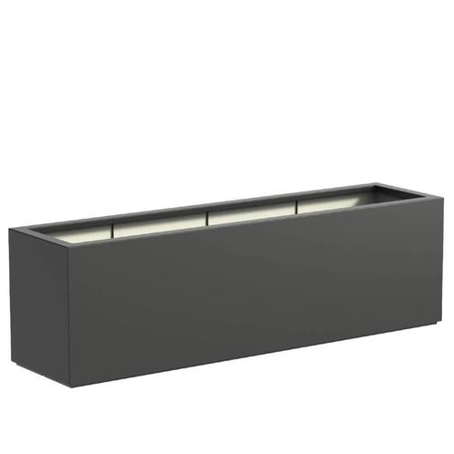 Polyester plantenbak 200x50x60cm - Met bodem, Tuin en Terras, Bloembakken en Plantenbakken, 60 cm of meer, 100 cm of meer, Tuin