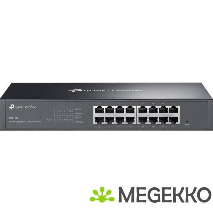 TP-Link ES216G netwerk-switch Managed Gigabit Ethernet, Computers en Software, Overige Computers en Software, Nieuw, Verzenden