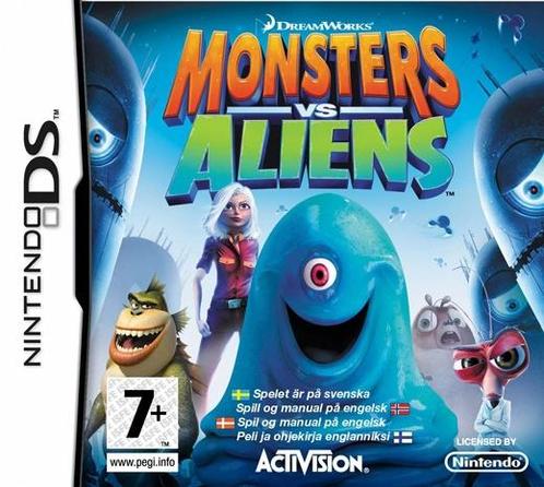 Monsters vs Aliens (Nintendo DS tweedehands game), Games en Spelcomputers, Games | Nintendo DS, Ophalen of Verzenden