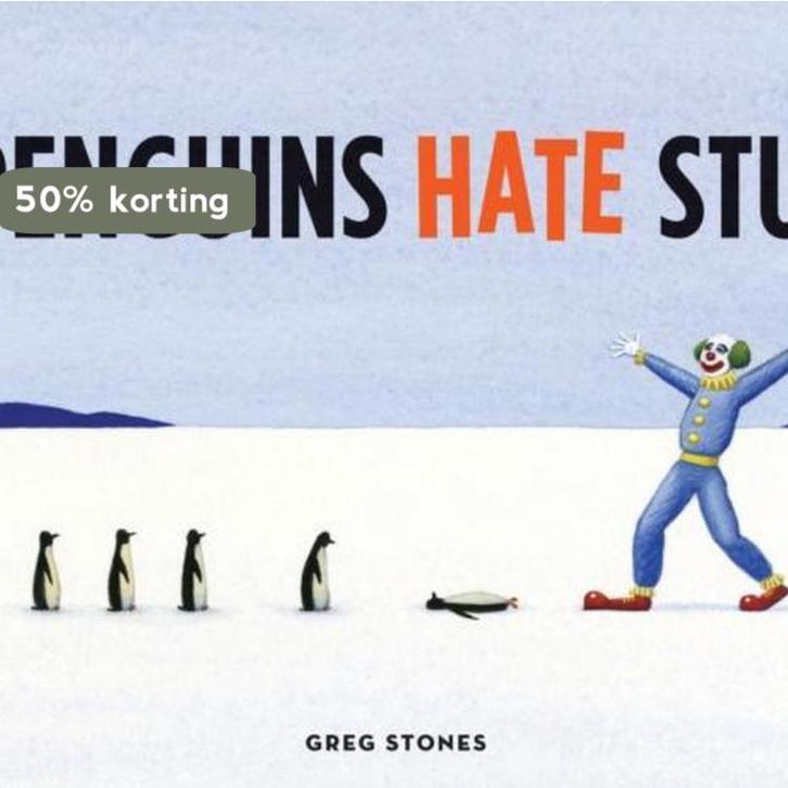 Penguins Hate Stuff 9781452125503 Greg Stones, Livres, Langue | Anglais, Envoi