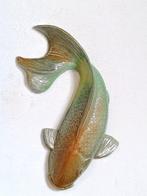 Vanessa Bonino - Sculpture, Koi carp - 37 cm - Majolique -