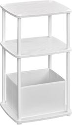 Bijzettafel - Stoffen mand - Modern - Sneeuwwit, Huis en Inrichting, Ophalen of Verzenden, Nieuw, Modern
