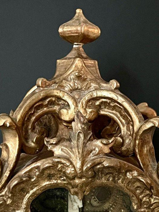 Reliekhouder - Hout, Glas - 1750-1800 - Heilige Kruis van, Antiek en Kunst, Kunst | Niet-Westerse kunst