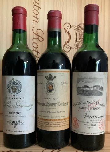 1966 Chateau Marquis de Saint Estephe, 1967 Chateau Grand, Nieuw