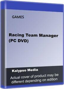 Racing Team Manager (PC DVD) PC, Consoles de jeu & Jeux vidéo, Jeux | PC, Envoi