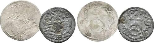 Lot 2 x Dreier 1598 en 1594 Sachsen: Christian Ii, Johann..., Timbres & Monnaies, Monnaies | Europe | Monnaies non-euro, Envoi