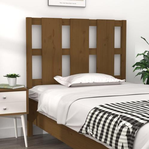vidaXL Hoofdbord 105,5x4x100 cm massief grenenhout, Huis en Inrichting, Slaapkamer | Bedden, Nieuw, Verzenden