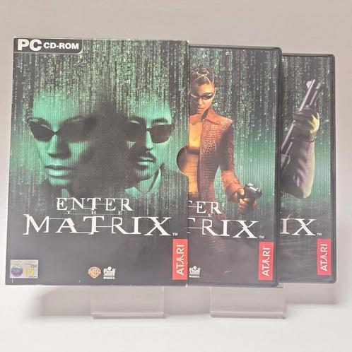 Enter the Matrix Double Edition PC, Games en Spelcomputers, Games | Pc, Zo goed als nieuw, Ophalen of Verzenden