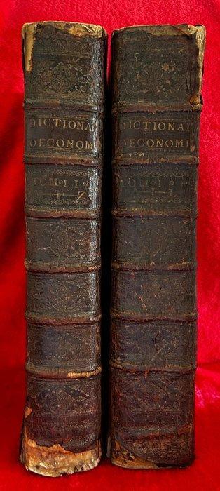 Noël Chomel; M. Marat - Dictionnaire oeconomique, contenant, Antiek en Kunst, Antiek | Boeken en Manuscripten