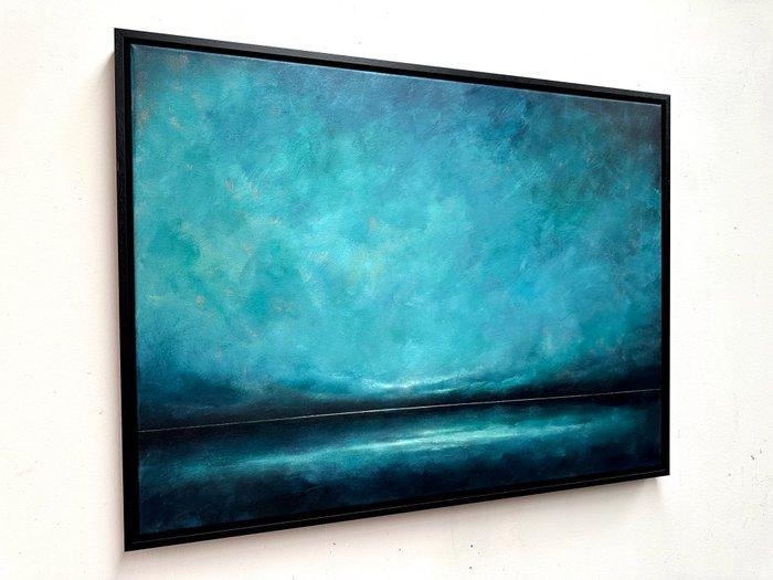 Joost Verhagen - Storm over North Sea 2, Antiek en Kunst, Kunst | Schilderijen | Modern