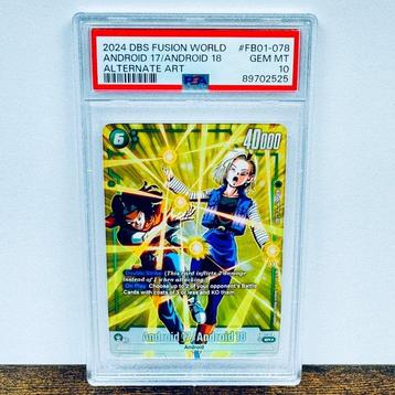 Bandai - 1 Graded card - Dragon Ball - Android 17 & Android