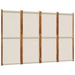 Kamerscherm 280x180 Lichtgrijs | Tweede Kansje | OP=OP, Huis en Inrichting, Woonaccessoires | Kamerschermen, Verzenden, Nieuw