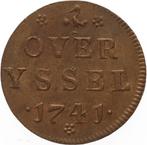 Nederland, Overijssel Duit 1741 in FDC kwaliteit (Zonder, Postzegels en Munten