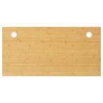 vidaXL Bureaublad 110x55x2,5 cm bamboe, Huis en Inrichting, Verzenden, Nieuw