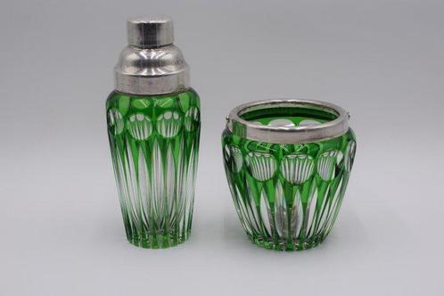 bohemia - Shaker à cocktail (2) - Cristal, Antiek en Kunst, Kunst | Designobjecten