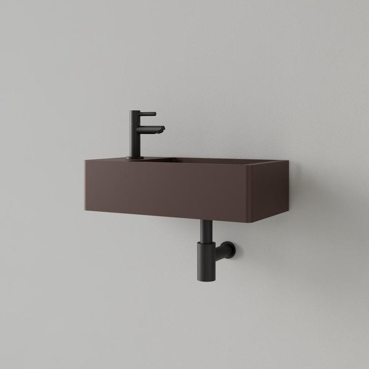 Fontein Gliss Design Freya Solid Marble 40x22x10 cm Met, Doe-het-zelf en Bouw, Sanitair, Overige typen, Nieuw, Ophalen of Verzenden