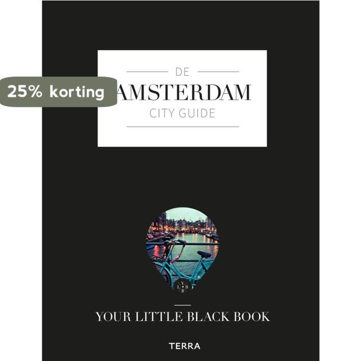 De Amsterdam city guide / Your little black book, Boeken, Reisgidsen, Gelezen, Verzenden