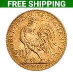 Frankrijk. 20 Francs 20 Francs Marianne Rooster Gold Coin