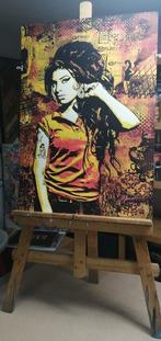 Amy Winehouse - Retrato Tribute Collage - (Litografía POP