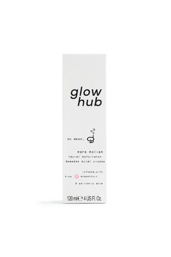 Glow Hub Pore Polish Facial Exfoliator (Scrub), Handtassen en Accessoires, Uiterlijk | Lichaamsverzorging, Nieuw, Verzenden
