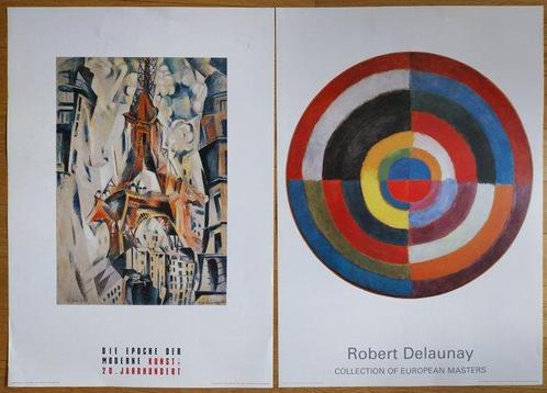 Robert Delaunay (after) - La Tour Eifel und First Disc, Antiek en Kunst, Kunst | Tekeningen en Fotografie