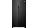 Etna -  Amerikaanse Koelkast E  - Zwart, 200 liter of meer, Verzenden, 60 cm of meer, Met aparte vriezer