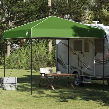 vidaXL Pop-up Luifel Tent Groen 250 x 250 cm Stof, Verzenden